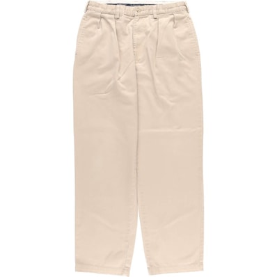 古着 ラルフローレン Ralph Lauren POLO RALPH LAUREN ツータック チノパンツ メンズw33相当/eaa617432