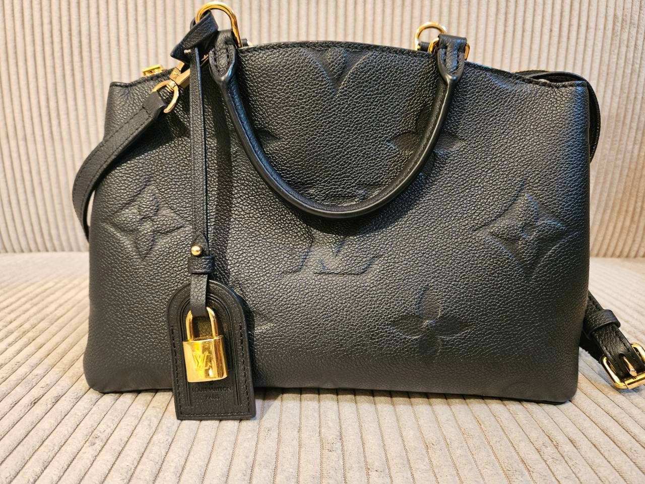 Louis Vuitton Petit Palais PM Monogram Empreinte "Black"