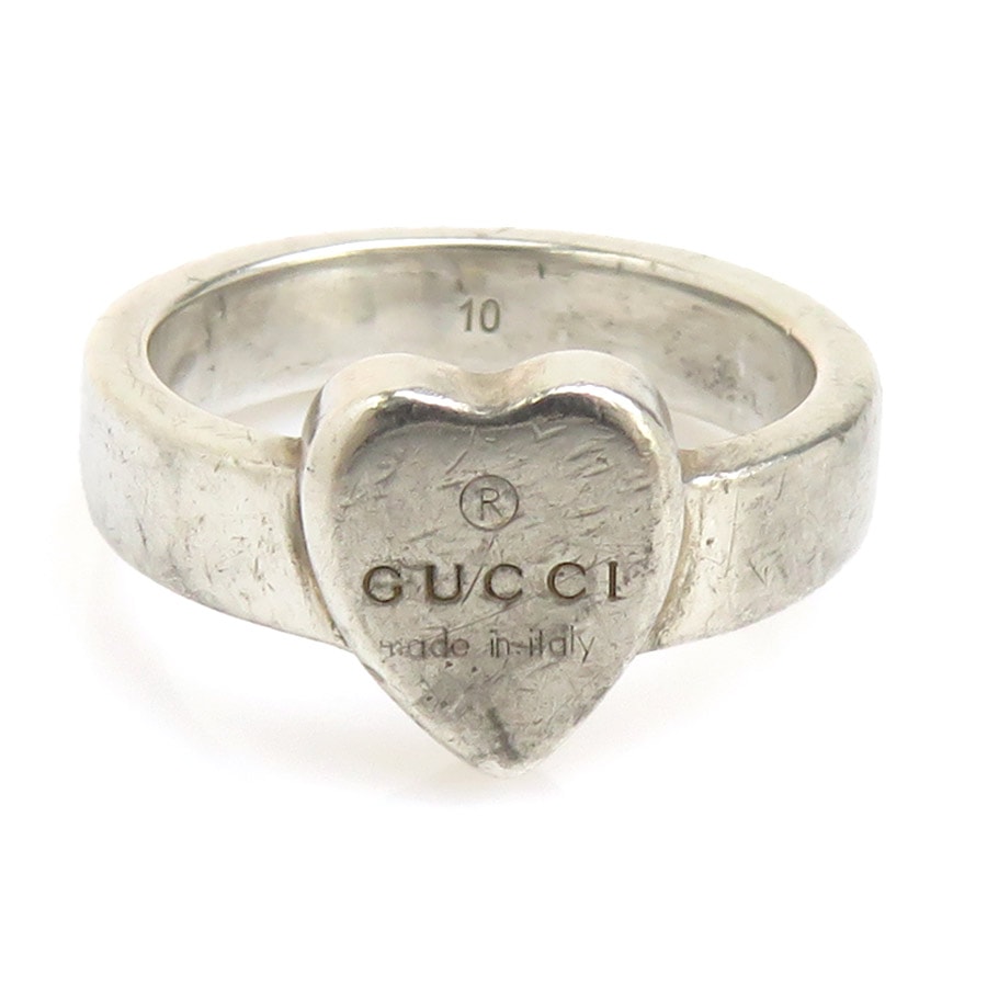 グッチ GUCCI リング・指輪 シルバー925 シルバー レディース 9.5号【中古】 h32219j
