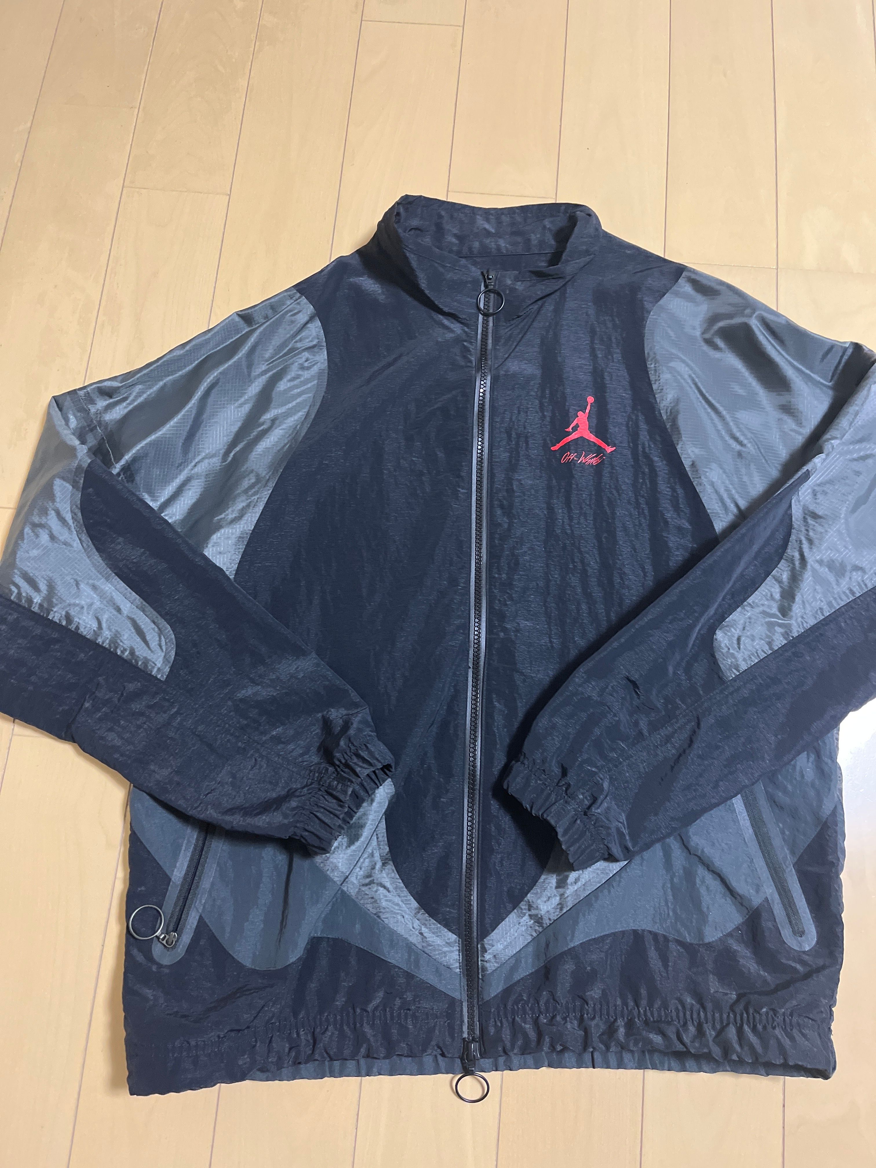 OFF-WHITE / Jordan Woven Jacket "Black"