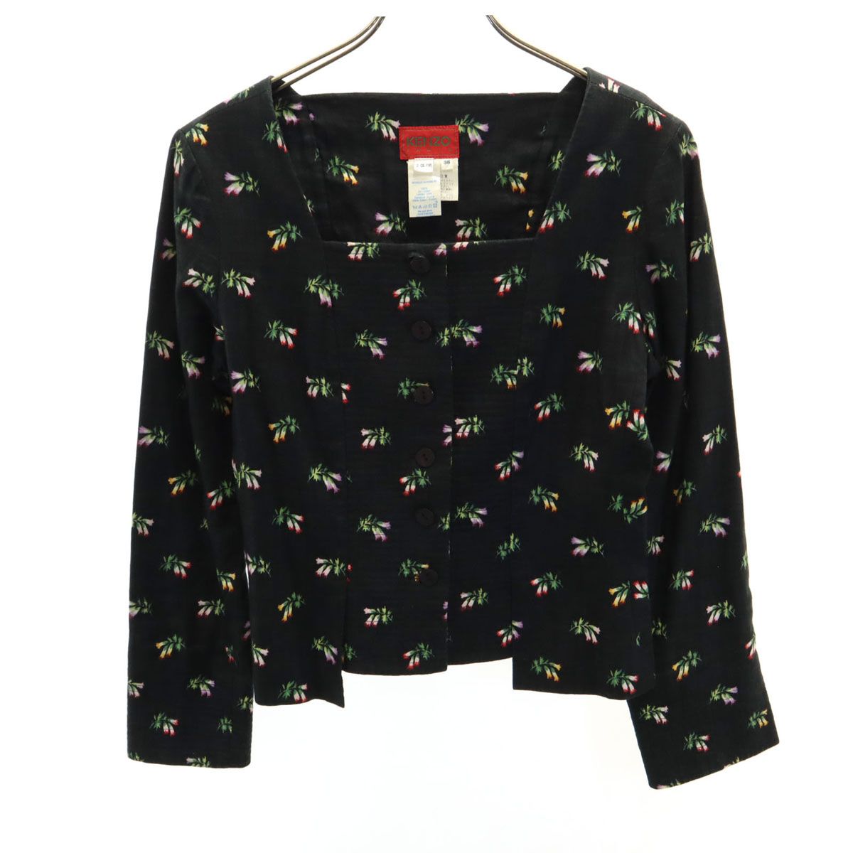 KENZO ケンゾー 90s 長袖 ブラウス