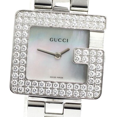 グッチ ダイヤベゼル 3600L クォーツ レディース 【中古】