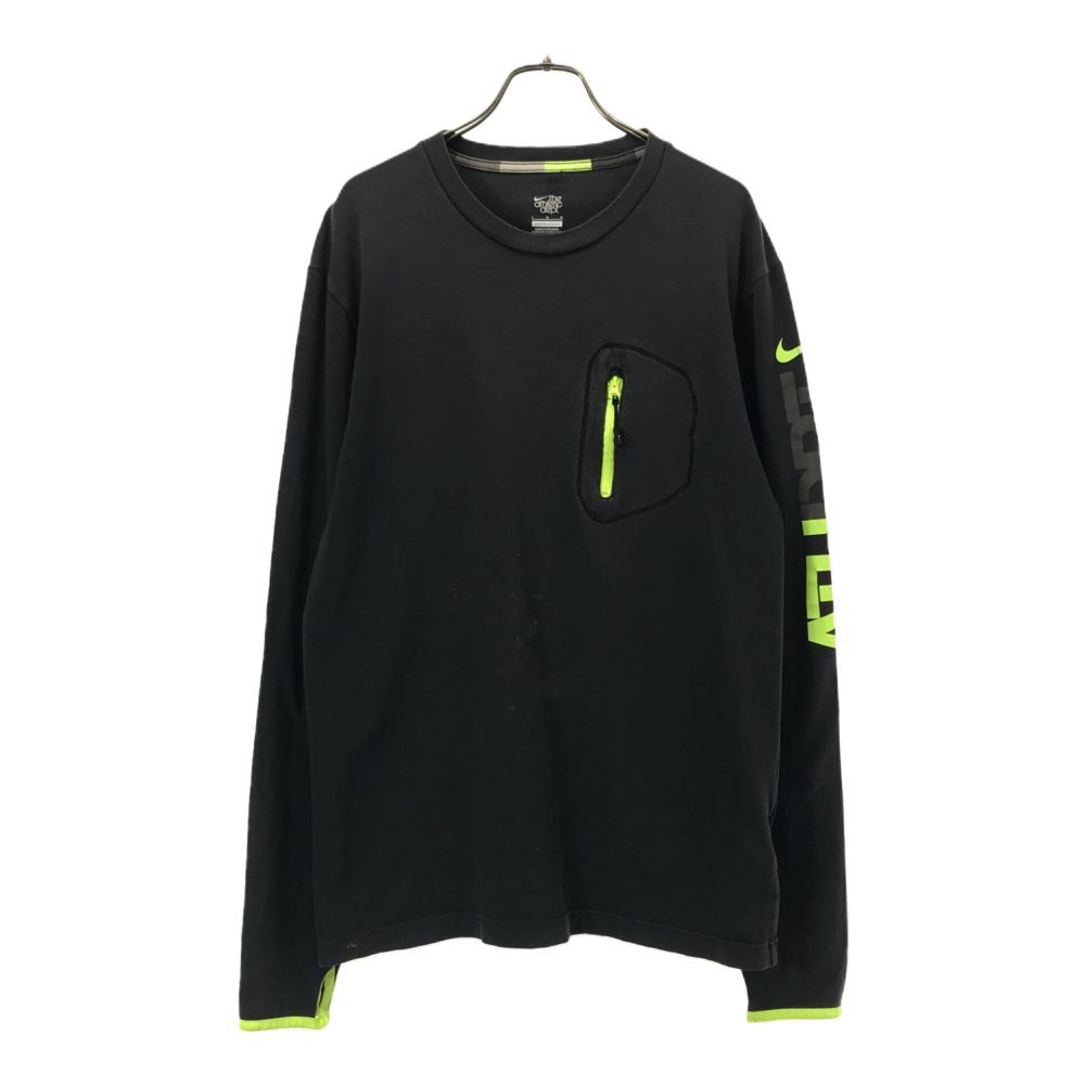 NIKE ナイキ 長袖 胸ポケット Tシャツ Ｌ