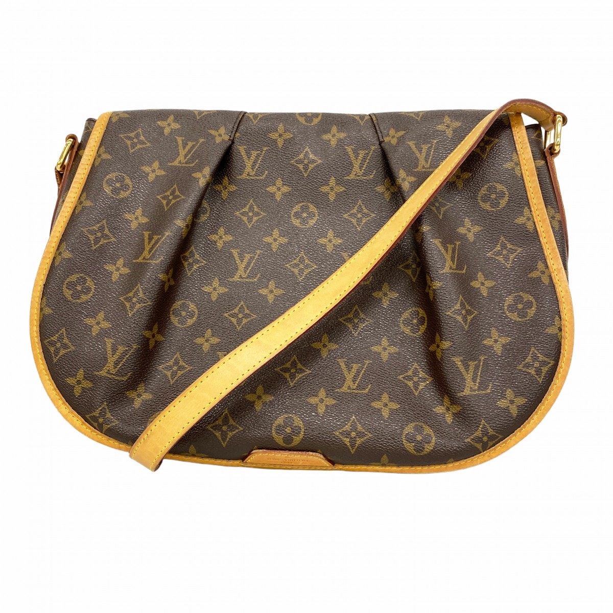 【6dc2756】ルイヴィトン ショルダーバッグ モノグラム メニルモンタンMM M40473 ブラウン【中古】レディース