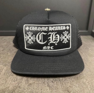 Chrome Hearts CH Trucker Cap New York Exclusive "Black"