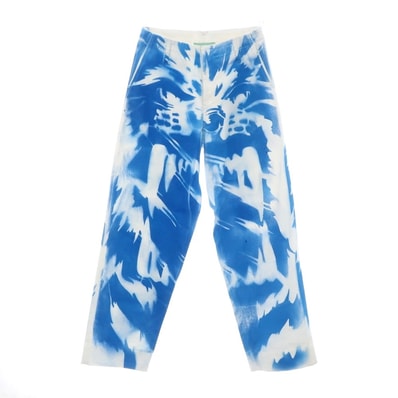 【中古】ジェリット ジェイコブ Gerrit Jacob コットン デニムパンツ ホワイトxブルー【サイズ30】【メンズ】