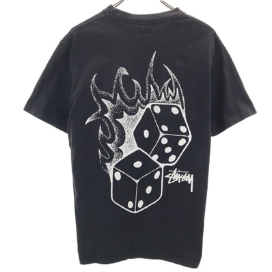 STUSSY ステューシー 半袖 Tシャツ M ブラック