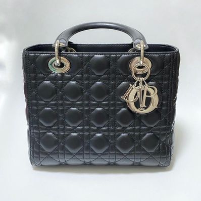Dior Medium Lady Dior Bag "Black"