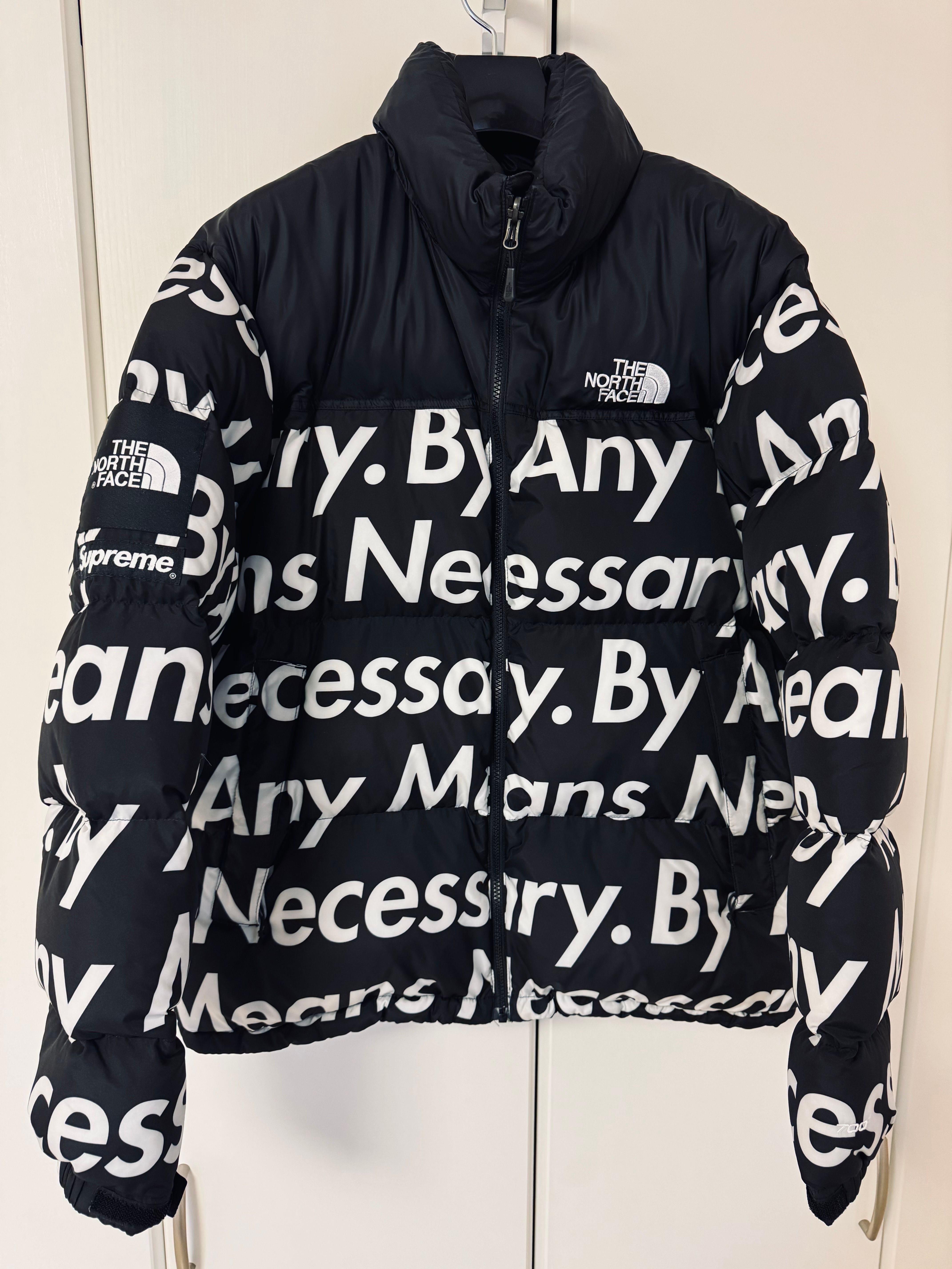 Supreme x The North Face By Any Means Nuptse Jacket "Black"