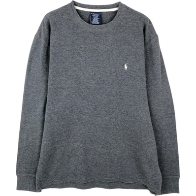 古着 ラルフローレン Ralph Lauren POLO RALPH LAUREN SLEEPWEAR サーマルロンT ワッフル メンズXL相当/eaa669420