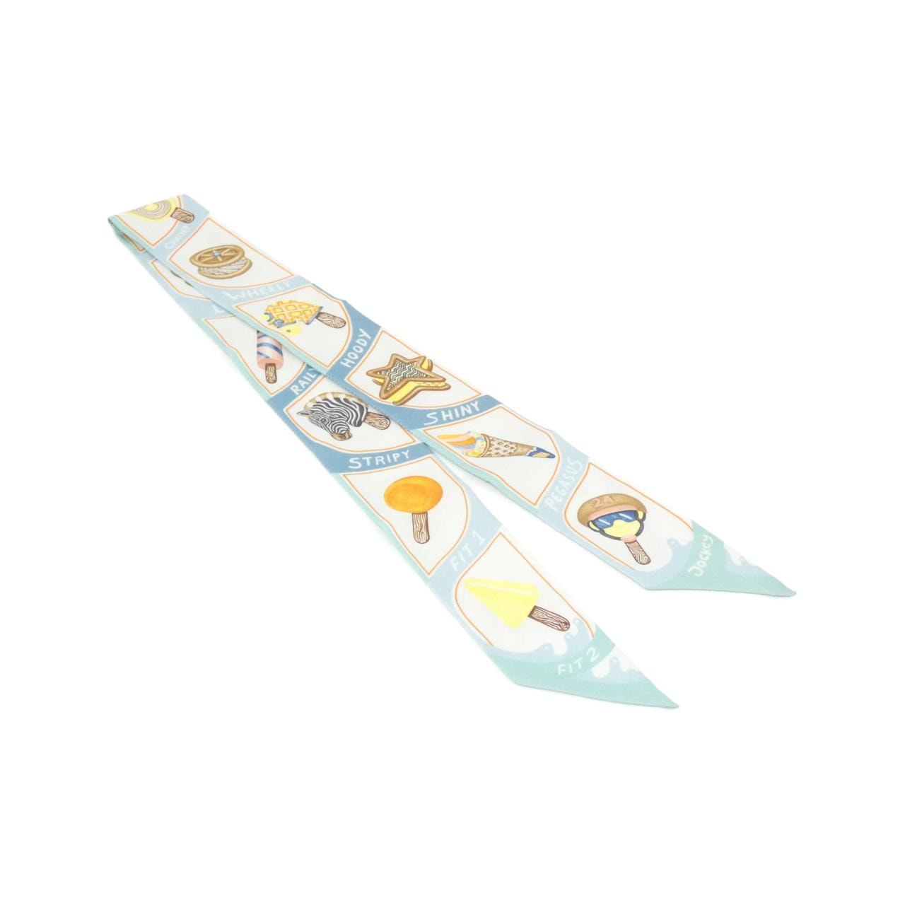 エルメス FUNNY ICE CREAM ツイリー 064109S スカーフ