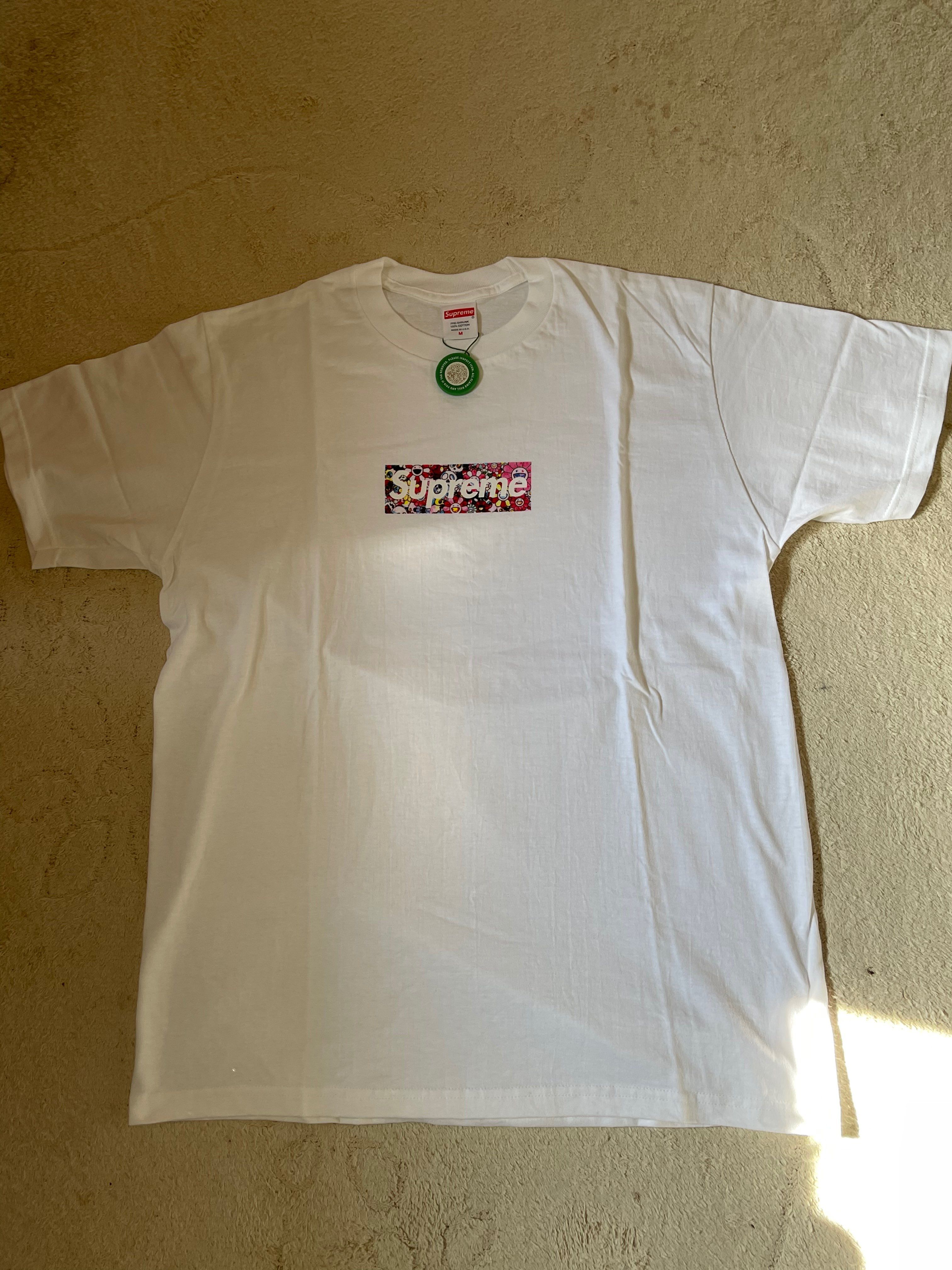 Supreme COVID-19 Relief Box Logo Tee "White"