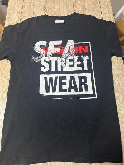 WIND AND SEA x VISION S/S Tee 1 "Black"