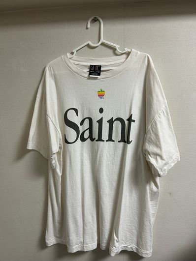 SAINT Mxxxxxx SS Tee/Heart Saint "White" SM-A23-0000-005