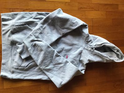 Supreme Small Box Hooded Sweatshirt "Grey" (21SS)