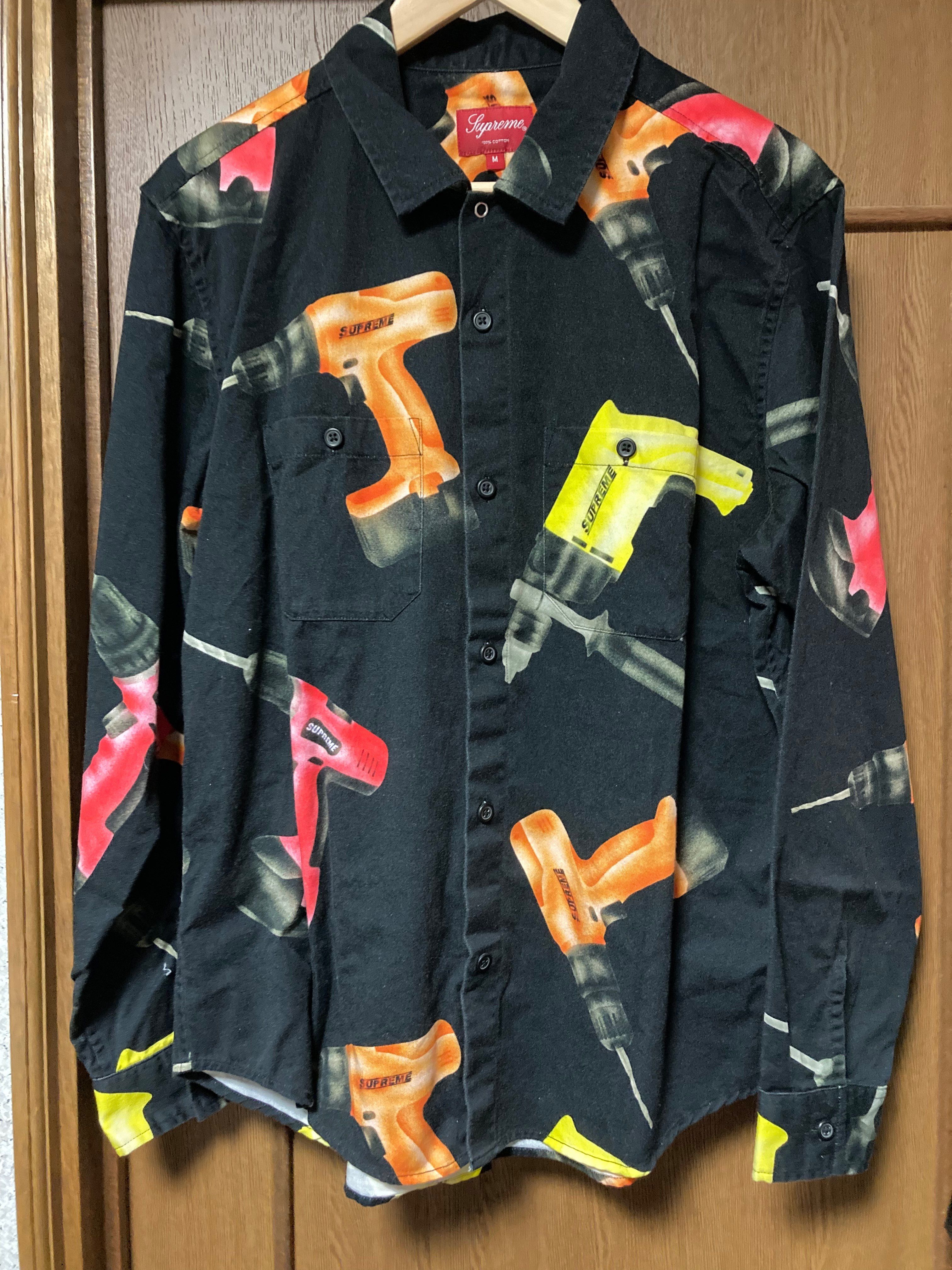 Supreme Drills Work Shirt "Black"