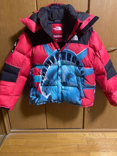 Supreme x The North Face Statue of Liberty Baltoro Jacket "Red"