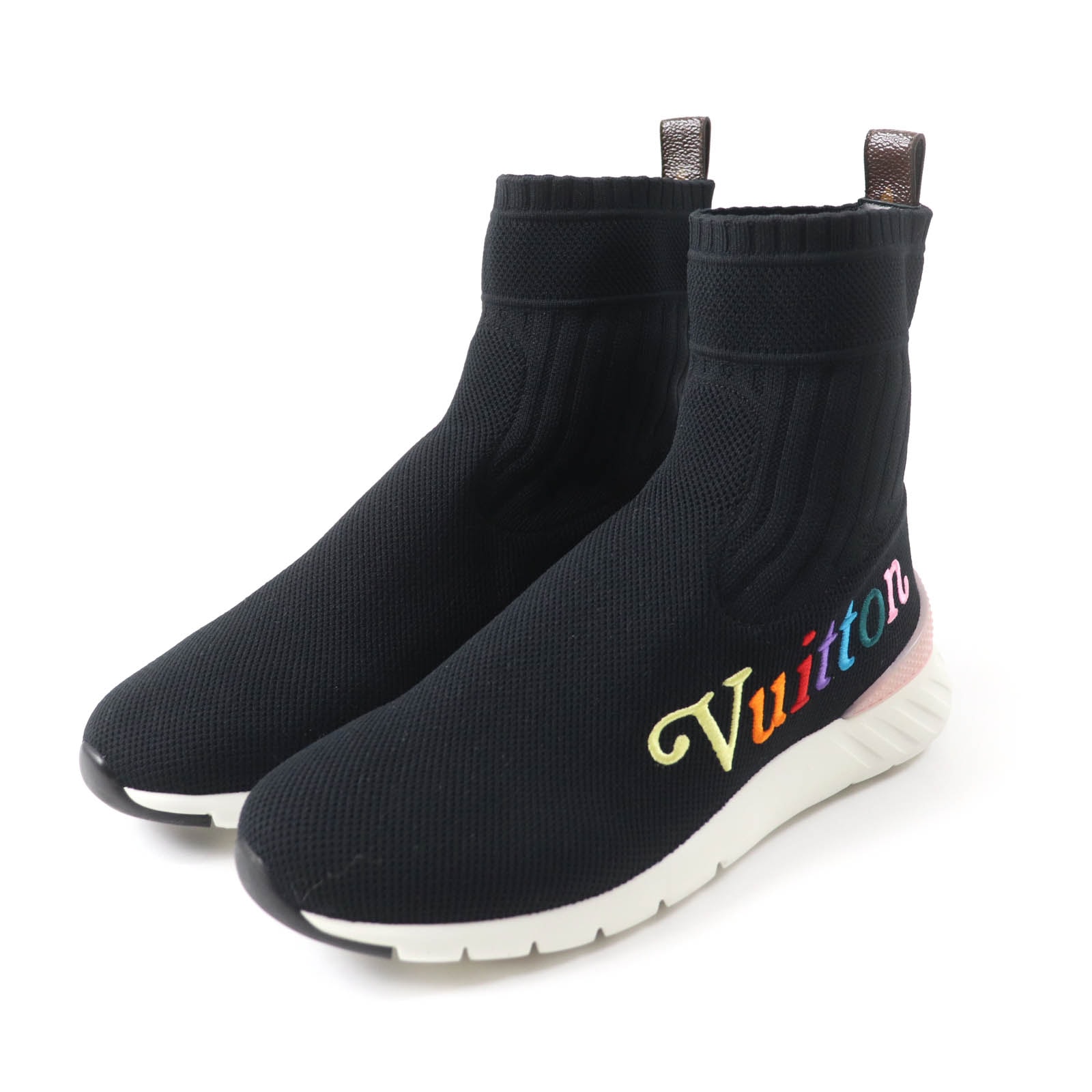 美品 ルイヴィトン
 スニーカー ブラック レディース 37.5
