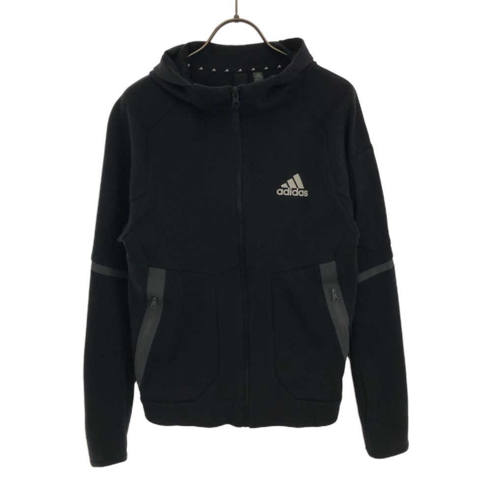 adidas 長袖 スウェット ジップパーカー
