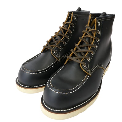 RED WING レッドウィング ブーツ 9874 IRISH SETTER アイリッシュセッター ブラック クローンダイク 犬タグ 7ホール Uチップ モックトゥ 茶芯 ワーク ブーツ ブラック系 10 1/2 E【新古品】【未使用】【中古】