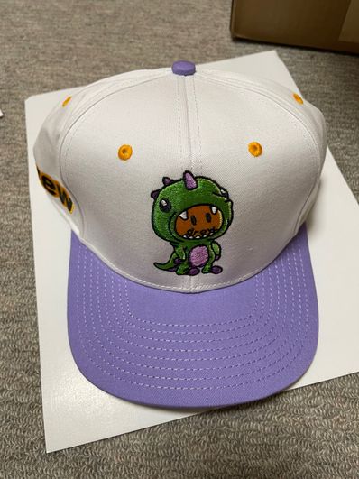 Drewhouse dinodrew snapback hat lavender