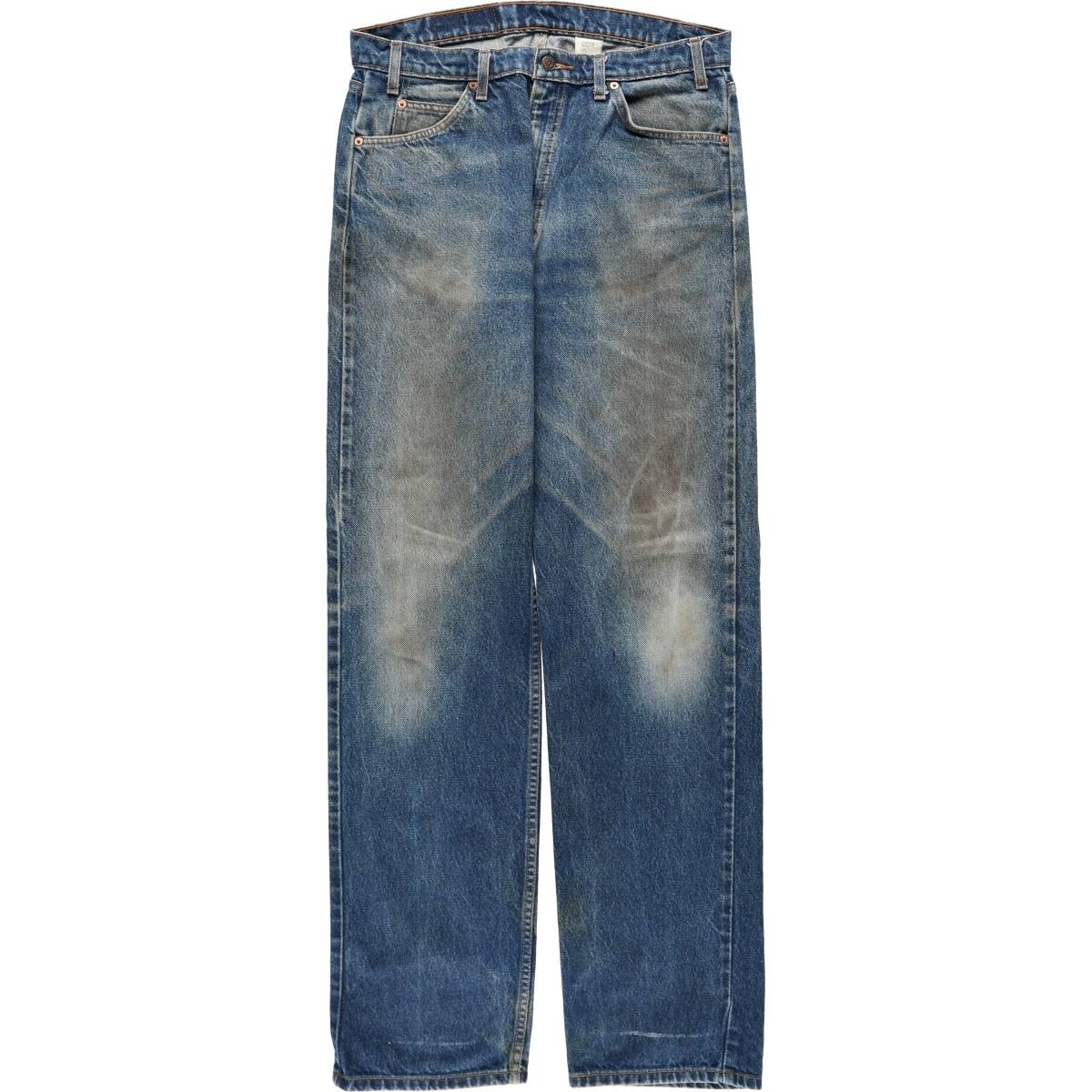 古着 90年代 リーバイス Levi's 505 REGULAR FIT STRAIGHT LEG オレンジタブ テーパードデニムパンツ メンズw35相当 ヴィンテージ/eaa668329