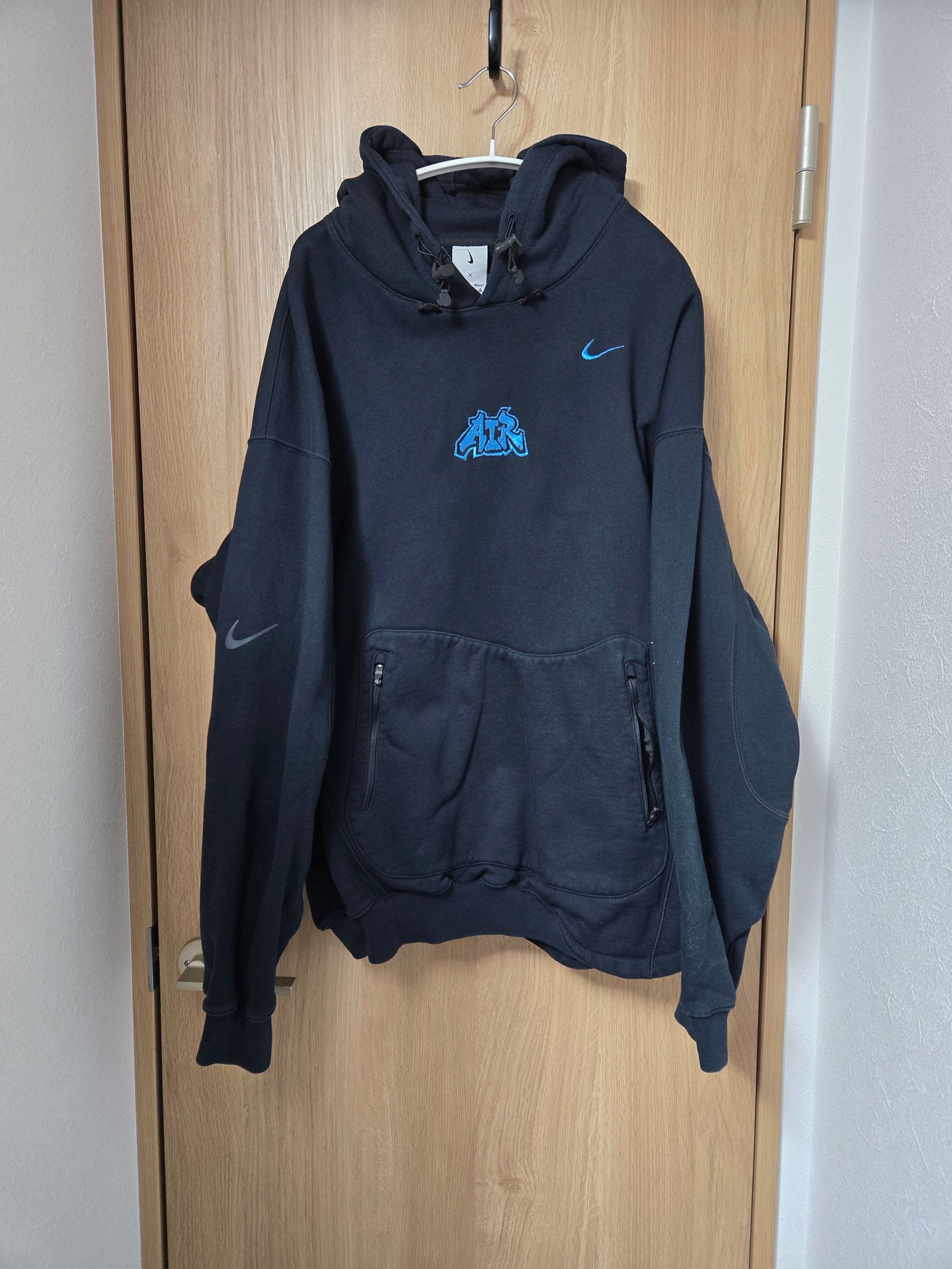Nike x Off-White Men's Fleece Parka 006 "Black"