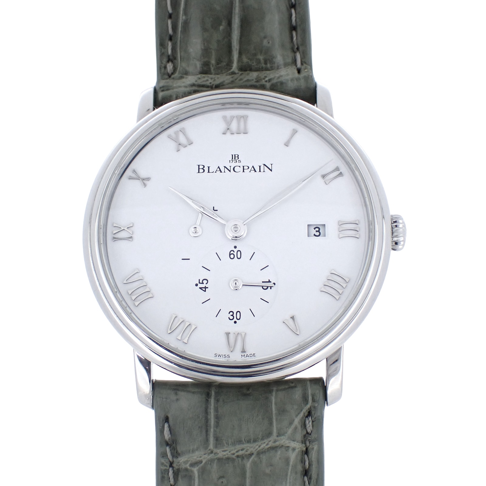 Blancpain ブランパン  ヴィルレ ウルトラスリム パワーリザーブ  6606-1127-55B  Dバックル  メンズ 腕時計