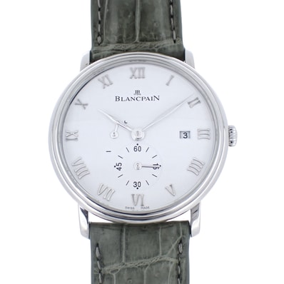 Blancpain ブランパン ヴィルレ ウルトラスリム パワーリザーブ 6606-1127-55B Dバックル メンズ 腕時計