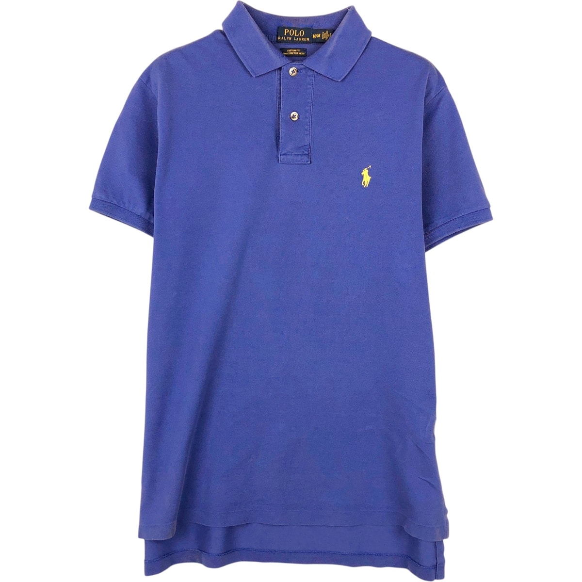 古着 ラルフローレン Ralph Lauren POLO RALPH LAUREN CUSTOM FIT 半袖 ポロシャツ メンズM相当/eaa653609