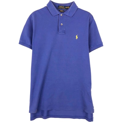 古着 ラルフローレン Ralph Lauren POLO RALPH LAUREN CUSTOM FIT 半袖 ポロシャツ メンズM相当/eaa653609