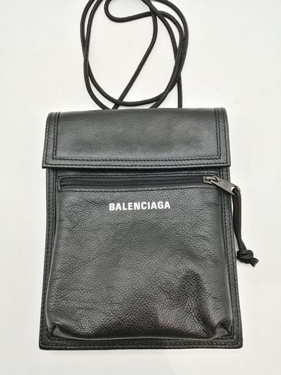 BALENCIAGA Explorer Small Pouch With Strap "Black"