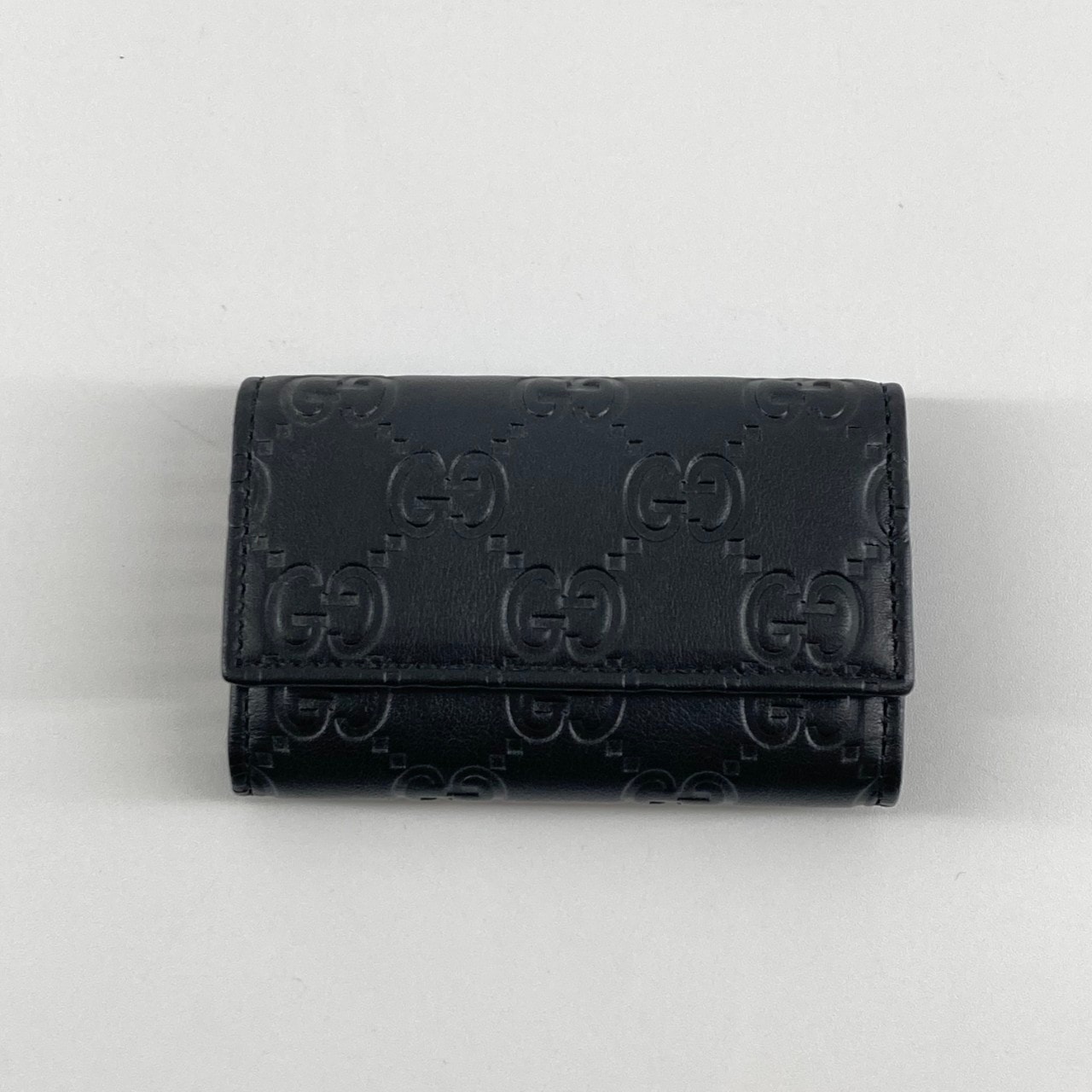 GUCCI(グッチ) グッチシマ 6連 138093 キーケース ブラック