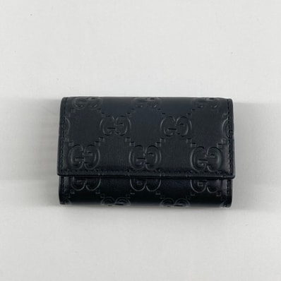 GUCCI(グッチ) グッチシマ 6連 138093 キーケース ブラック