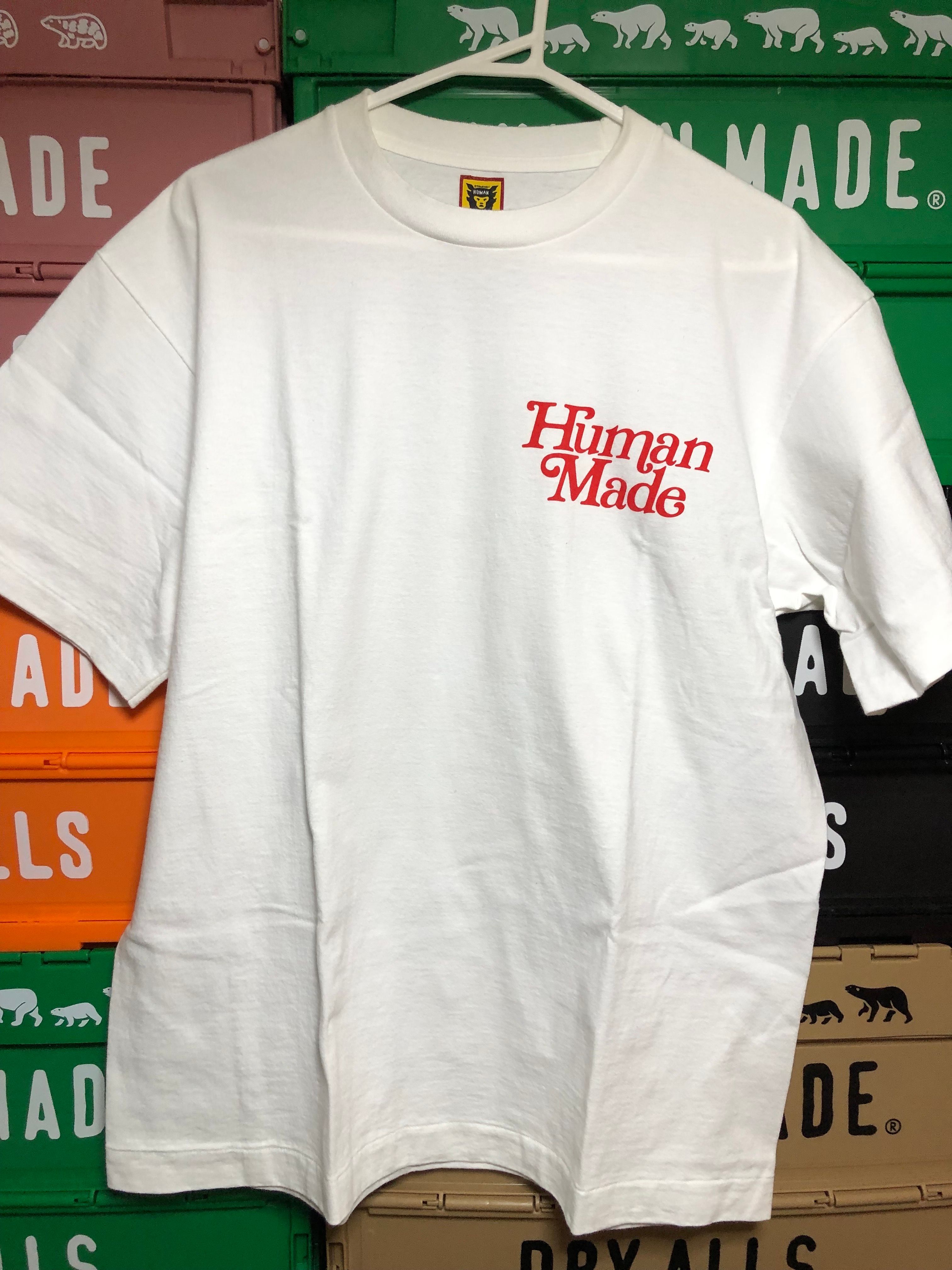 HUMAN MADE Girls Don ’t Cry T-shirt "White" / VERDY