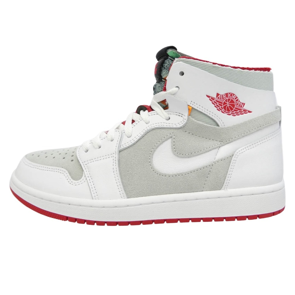 NIKE AIR JORDAN ナイキ ジョーダン CT0978-100 Air Jordan 1 High Zoom CMFT Hare AJ1 エアジョーダン1 ハイ ズーム ヘア スニーカー マルチカラー系 26.5cm【極上美品】【中古】