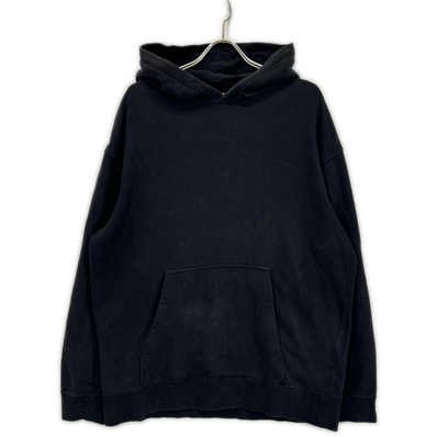 ヨウジヤマモトプールオム 24AW HO-T87-095 ブラック バックプリント フーディ 3