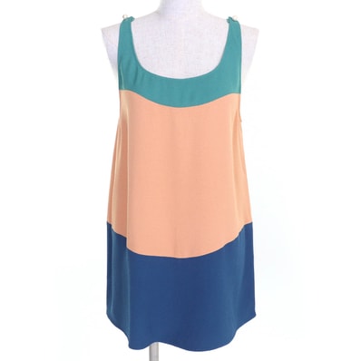 未使用品 シャネル
チュニック グリーン ベージュ系 ブルー レディース 38 P47830