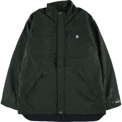 古着 00年代 カーハート Carhartt WATERPROOF BREATHABLE ウォータープルーフブリーザブル ナイロンジャケット メンズL相当/eaa581329