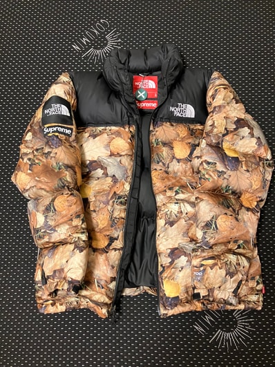 Supreme x The North Face Leaves Nuptse Jacket "Leaves"