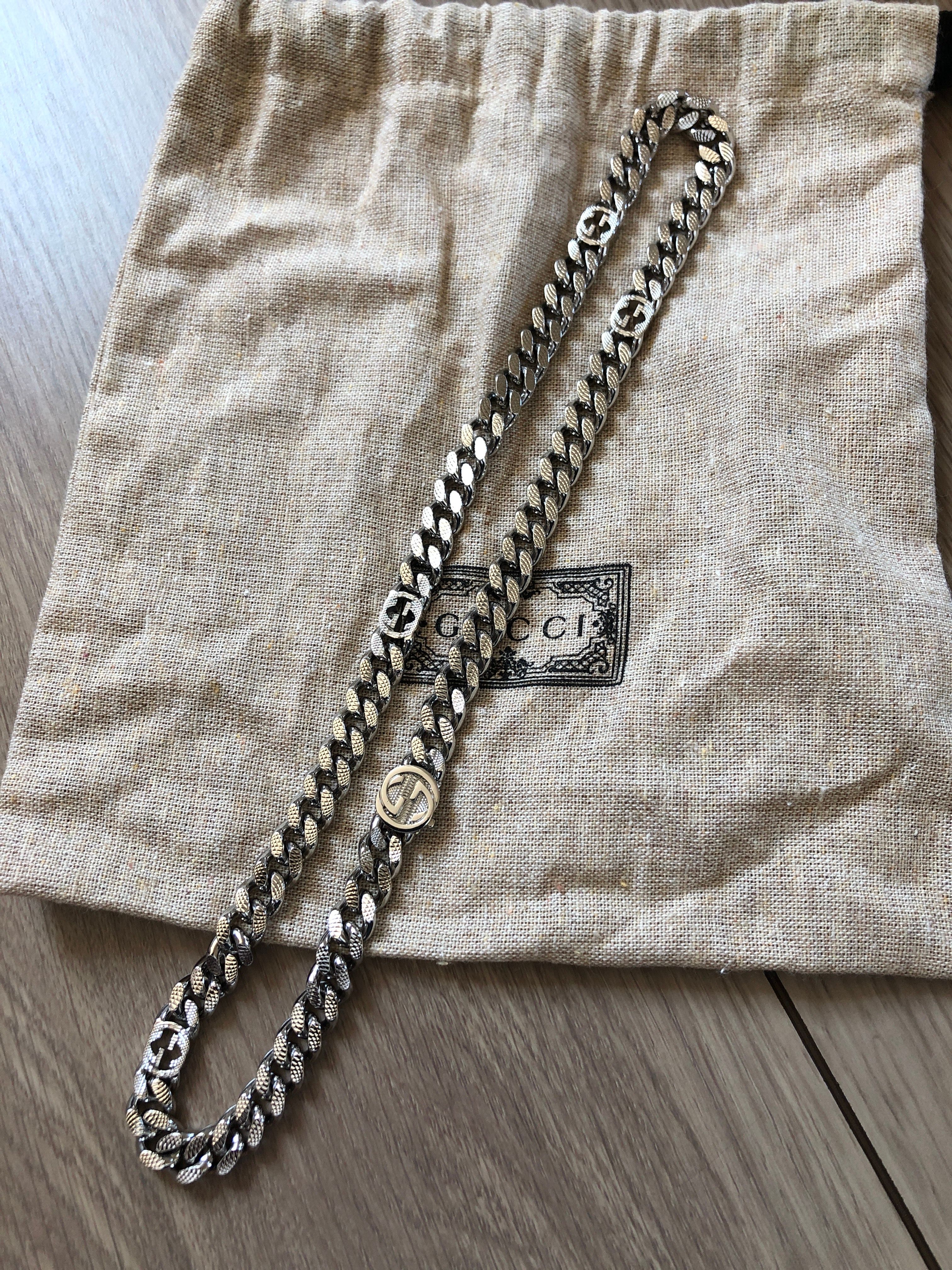 GUCCI Necklace With Interlocking G