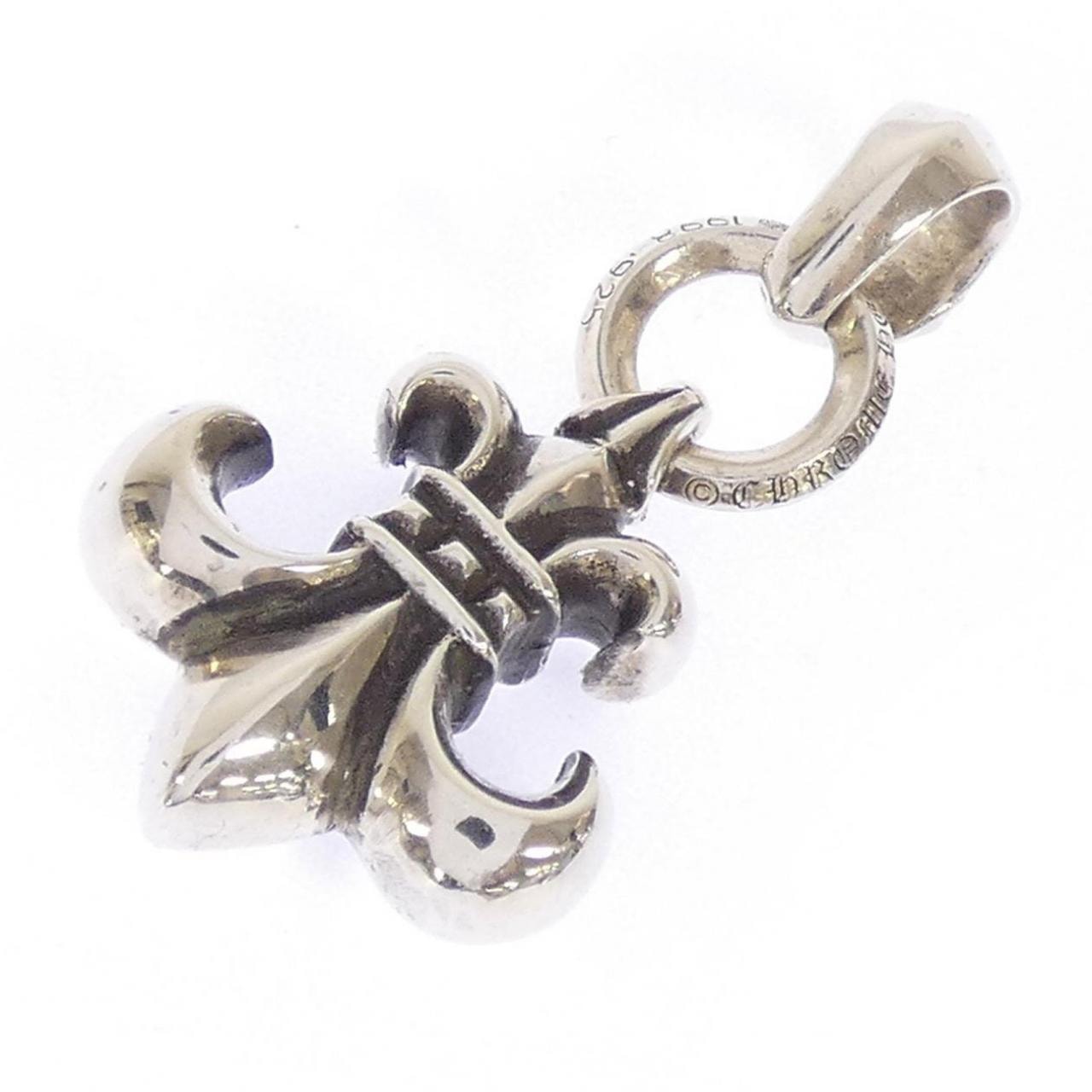 Chrome Hearts BS Fleur Pendant with Bale "Silver"