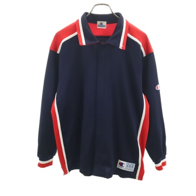 Champion products チャンピオンプロダクツ 90s オールド トラックジャケット L ネイビー ジャージ