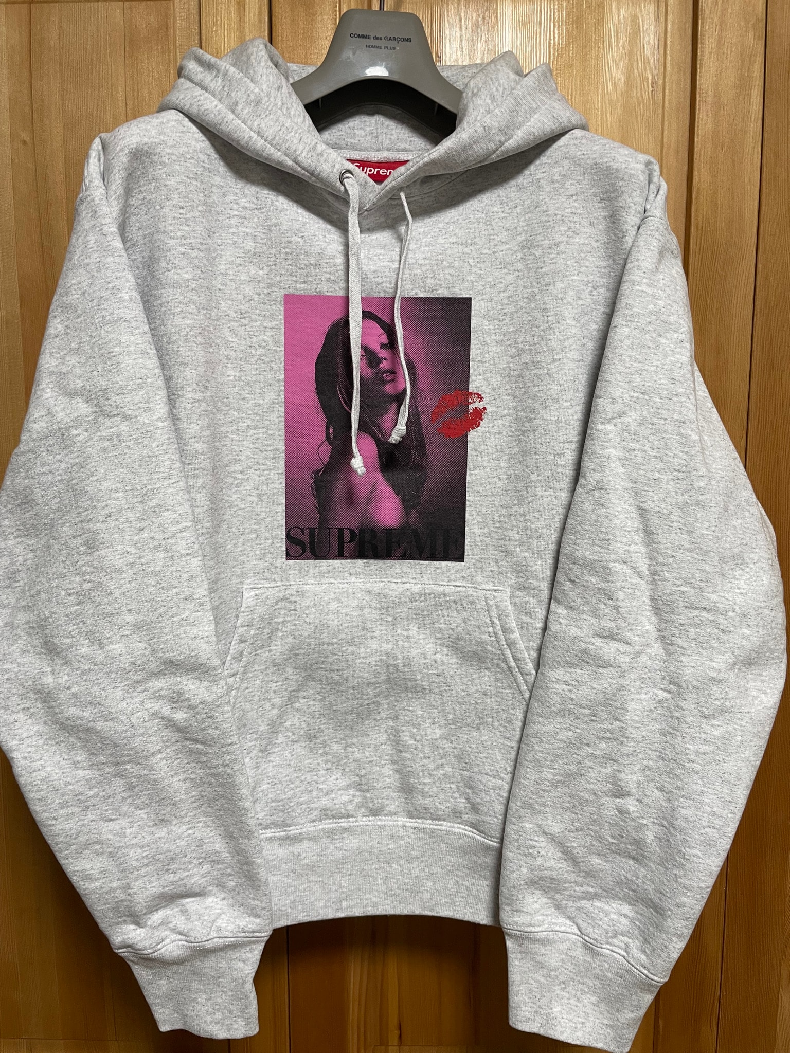 Supreme Kate Moss Hooded Sweatshirt "Ash Grey"