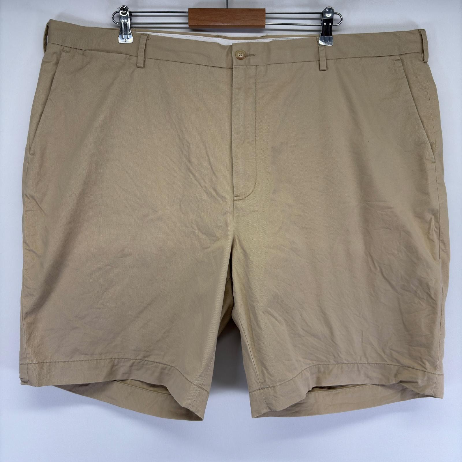 古着 ポロ・ラルフローレン POLO RALPH LAUREN ショートパンツ ハーフパンツ チノパン 大きいサイズ w46  ベージュ系 メンズ
