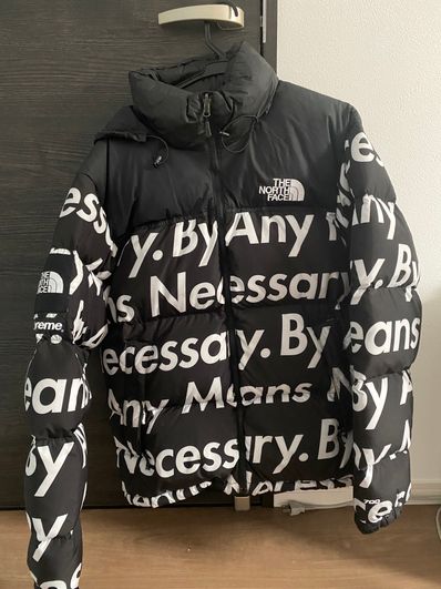 Supreme x The North Face By Any Means Nuptse Jacket "Black"