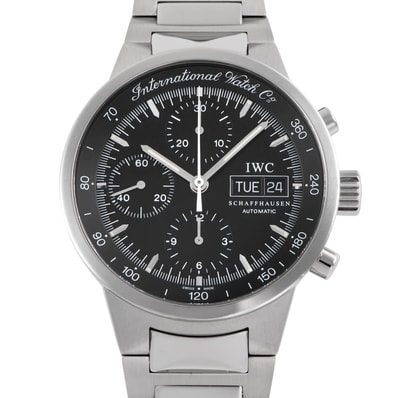 IWC GST クロノグラフ IW370708 ステンレススチール【中古】