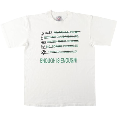 古着 ~90年代 オニータ ONEITA POWER-T メッセージプリントTシャツ USA製 メンズXL相当 ヴィンテージ/eaa642110
