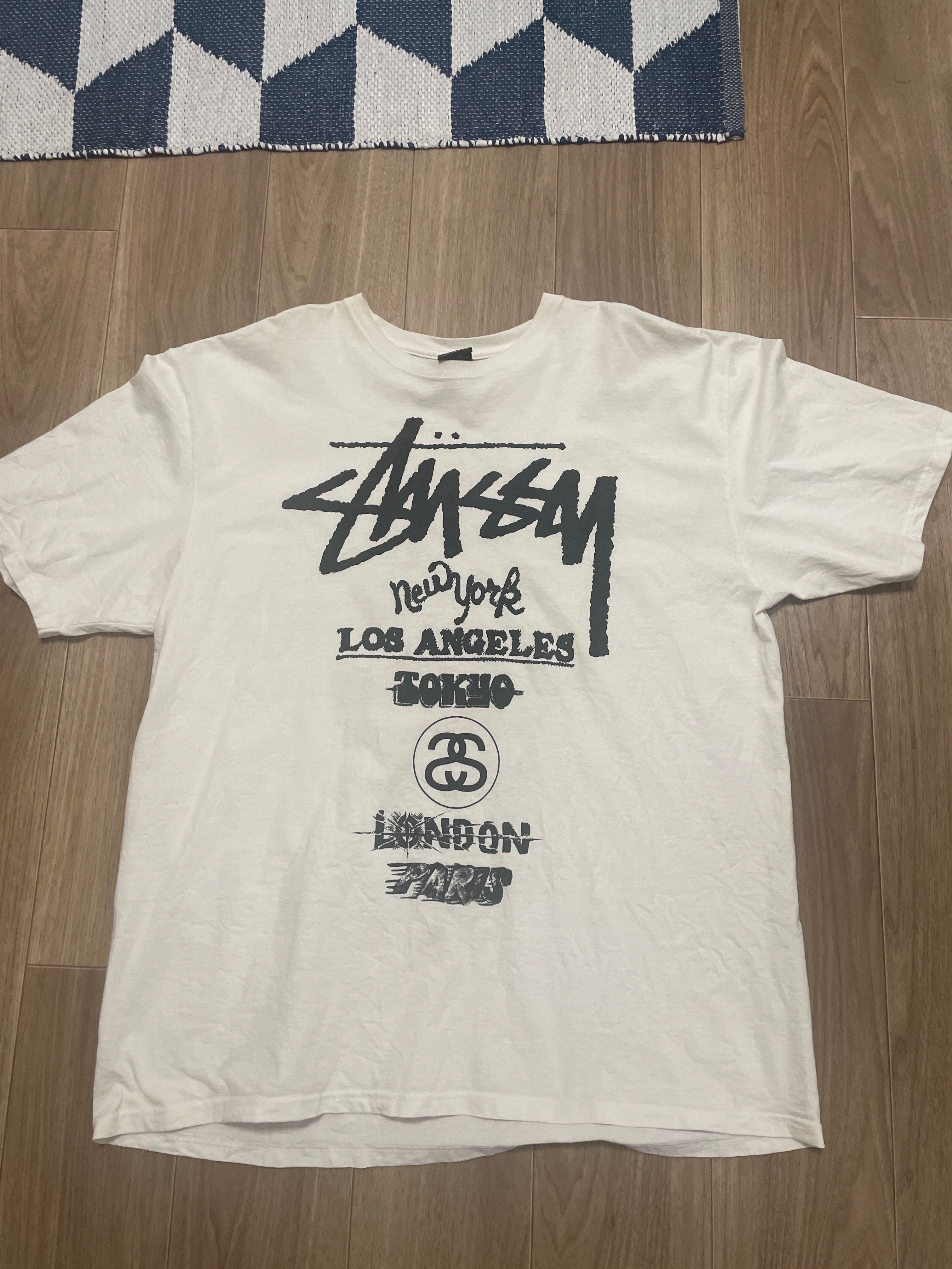 Stussy Tour T-Shirts White