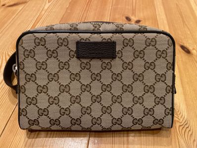 GUCCI GG Canvas Body Bag "Brown"